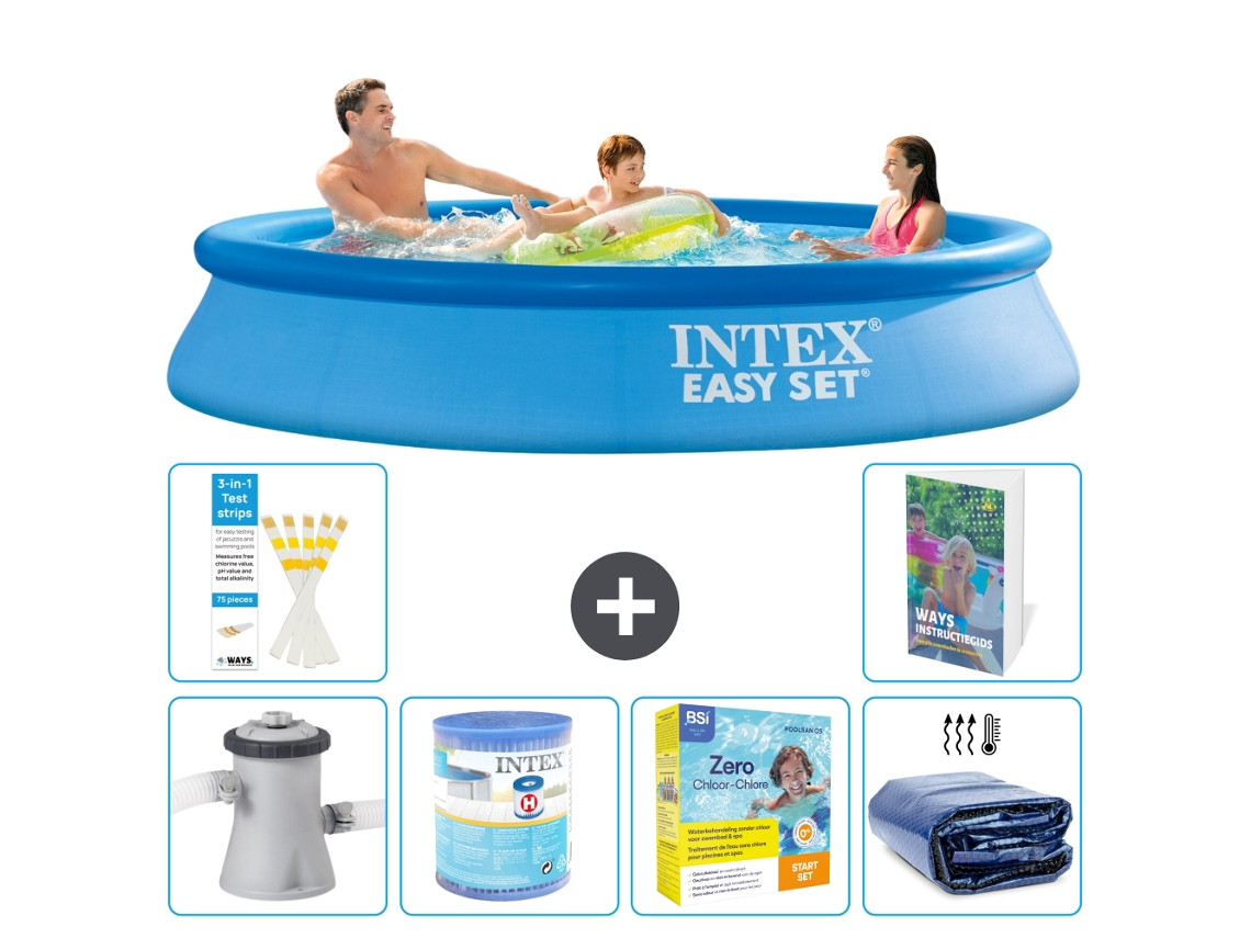 Intex Piscina Easy Set Redonda - 305x61 Cm - 7-peças S224