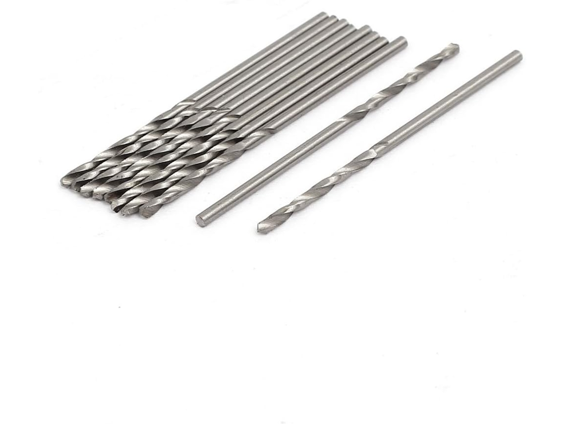 Brocas De Aço Rápido (hss) Com 1,65 Mm Diâmetro E 46 Comprimento Para