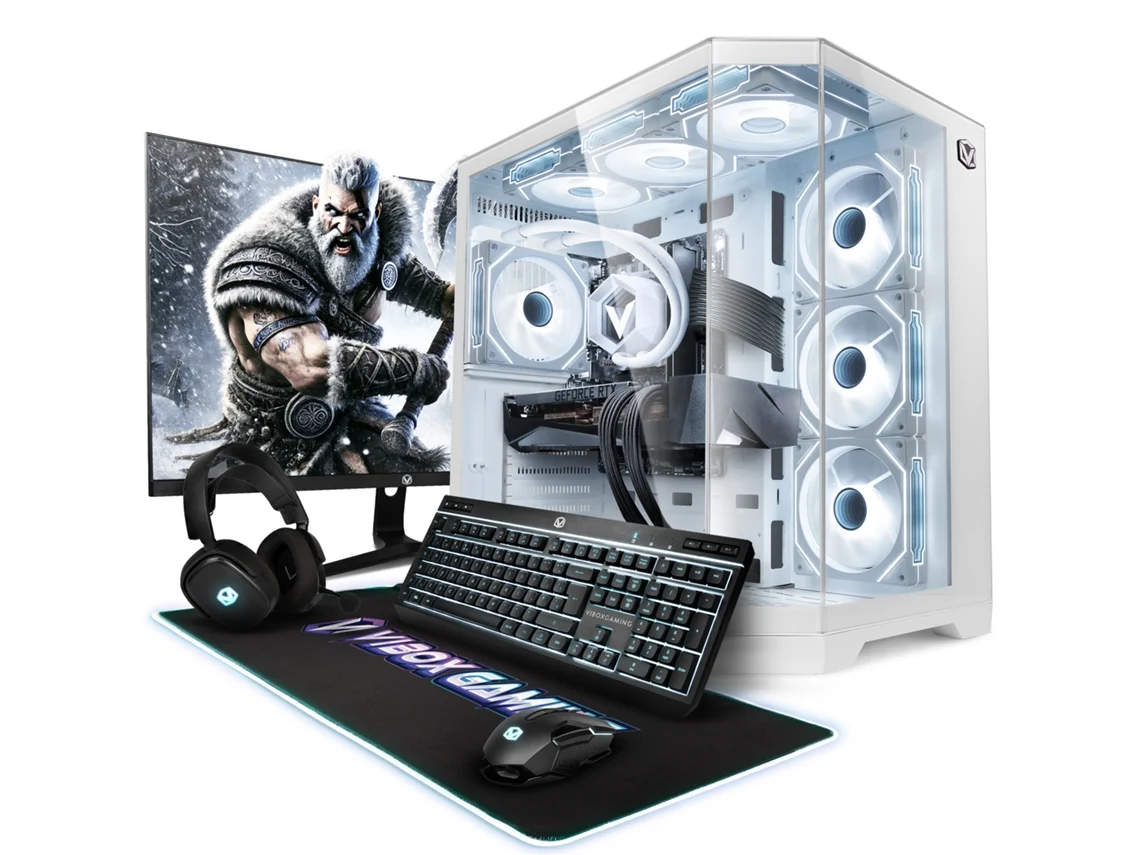 Vibox Ix-507 Gaming Pc Completo • Ryzen 7 9800x3d 5,0 Ghz • Rtx 5090 32 Gb • 32 Gb Ram • 2 Tb Nvme • Windows 11 • Wifi