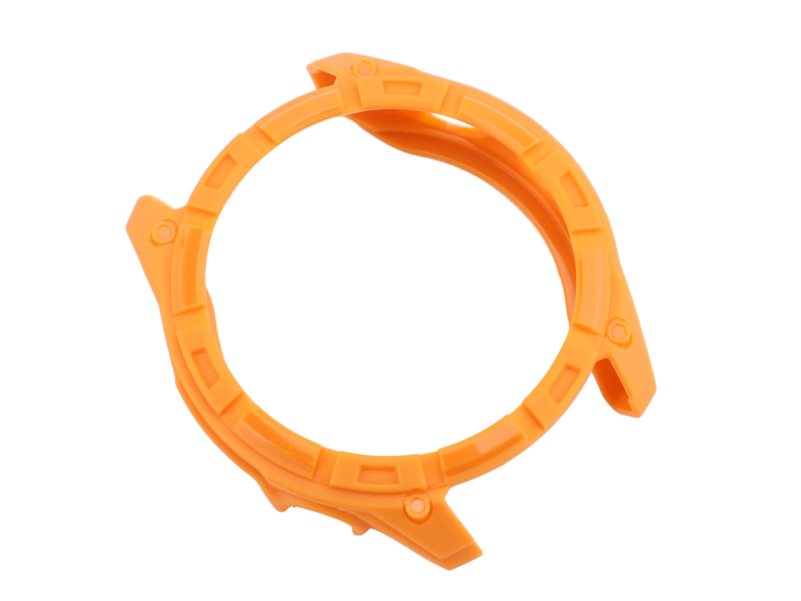 Capa Protetora Bumper para Fenix8 Anti risco Resistente a Impactos Laranja 51mm Tpu