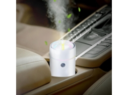 Umidificador De Carro 100ml, Difusor De Óleos Essenciais Para Aromaterapia, Branco, Estilo Home Office SUNNY SPACES