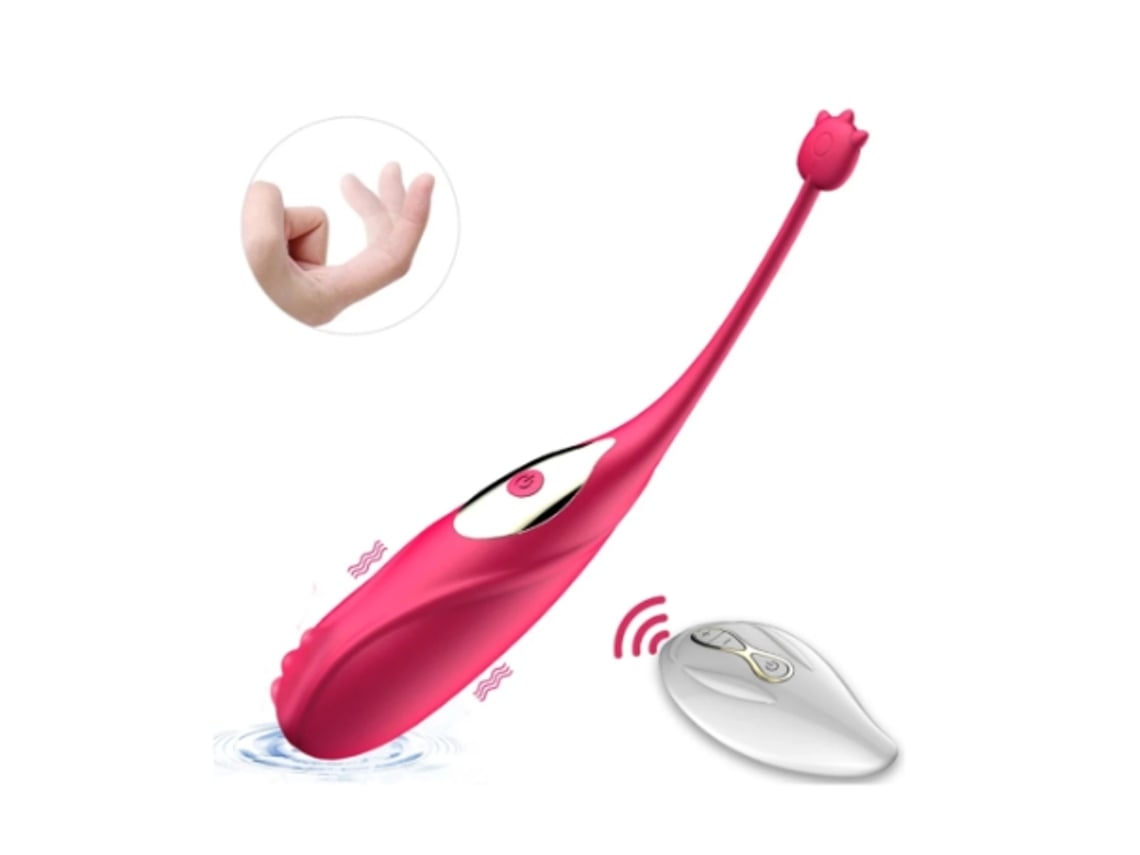 Vibrador Lalamoli Cr0415wqh13 Controlo Remoto Vermelho Lalamoli