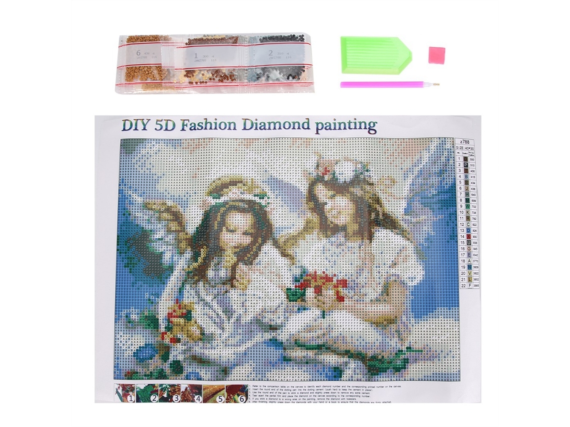 Pintura De Diamante 5d (decoração De Casa Diy Com Preenchimento Total)