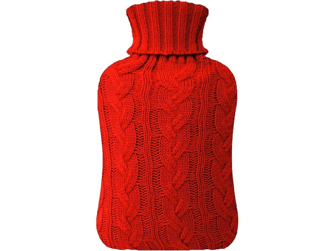 Garrafa Térmica LINJOU 280ml com Capa de Tricô para Água Quente e Fria