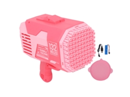 Primerox máquina de Bolhas Automática Sakura Pink 132 Buracos Leve Manual para Crianças