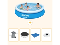 Bestway Piscina Bestway Fast Set Redonda - 366x76 Cm - 5-peças S248