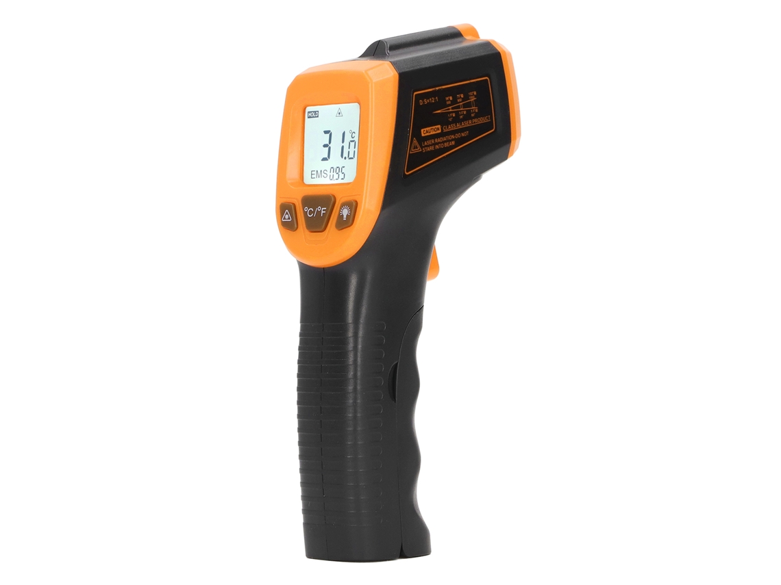 Pistola de Medição de Temperatura Digital Infravermelha 50°C a 600°C MARCA