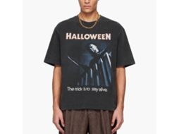 Rockinstone Halloween Upstairs Michael Black T-shirt Size:xxl