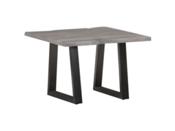 Vidaxl Mesa De Centro Com Arestas Vivas 60x60x40 Cm Acácia Maciça