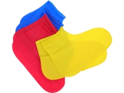 Capas Descartáveis De Látex Para Sapatos, Tamanho M, 3 Pares, Anti Vazamento, Antiderrapantes E Resi Gokoco
