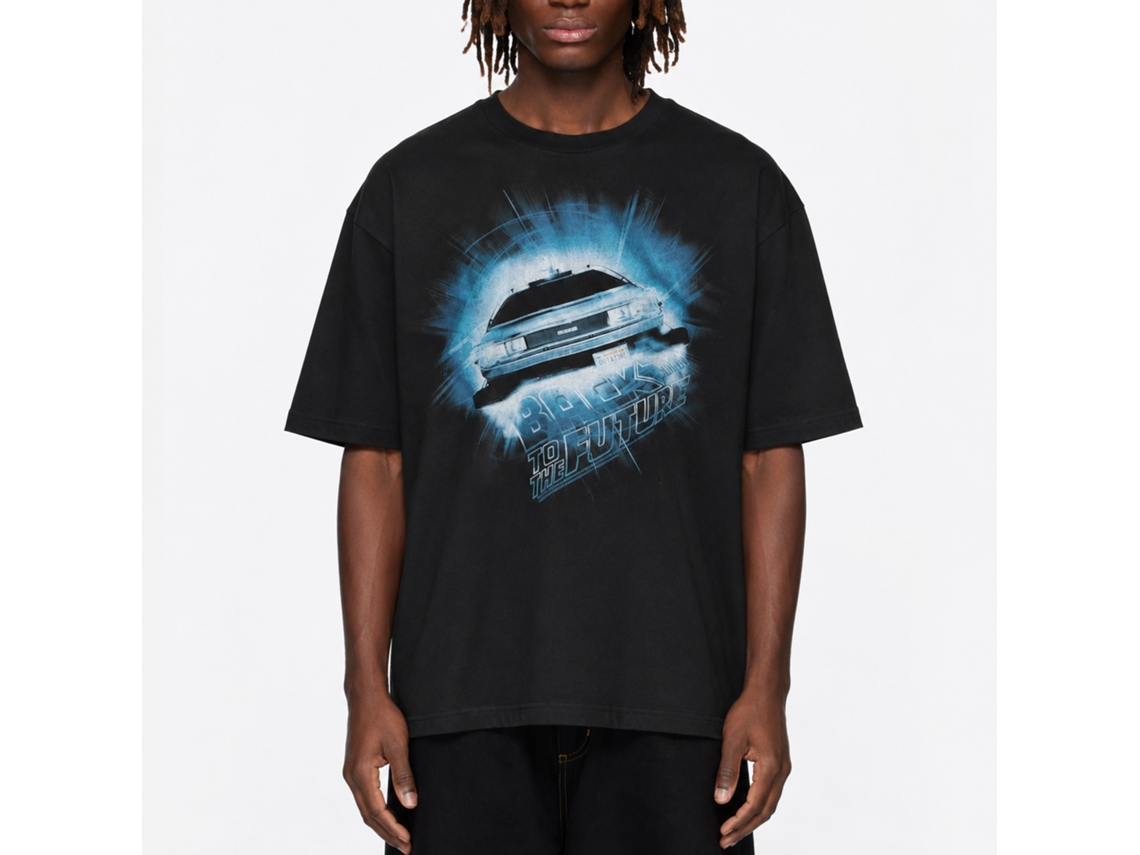Rockinstone Back To The Future Movie Daba Dee Dabu Die Heather Black Adult T-shirt Size:xxxl