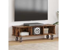 Vidaxl Suporte para Tv Carvalho Defumado 100 X 35 X 35 Cm