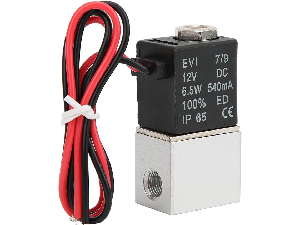 Válvula Solenoide de Liga de Alumínio Dc12v SFUSHOS