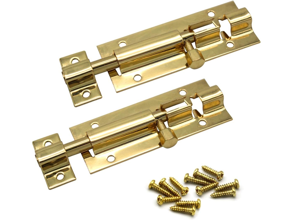 Fechadura De Porta De 2 Peças, 7,6 Cm, Cilindro De Fechadura Deslizante, Aço Inoxidável S Aquaforge