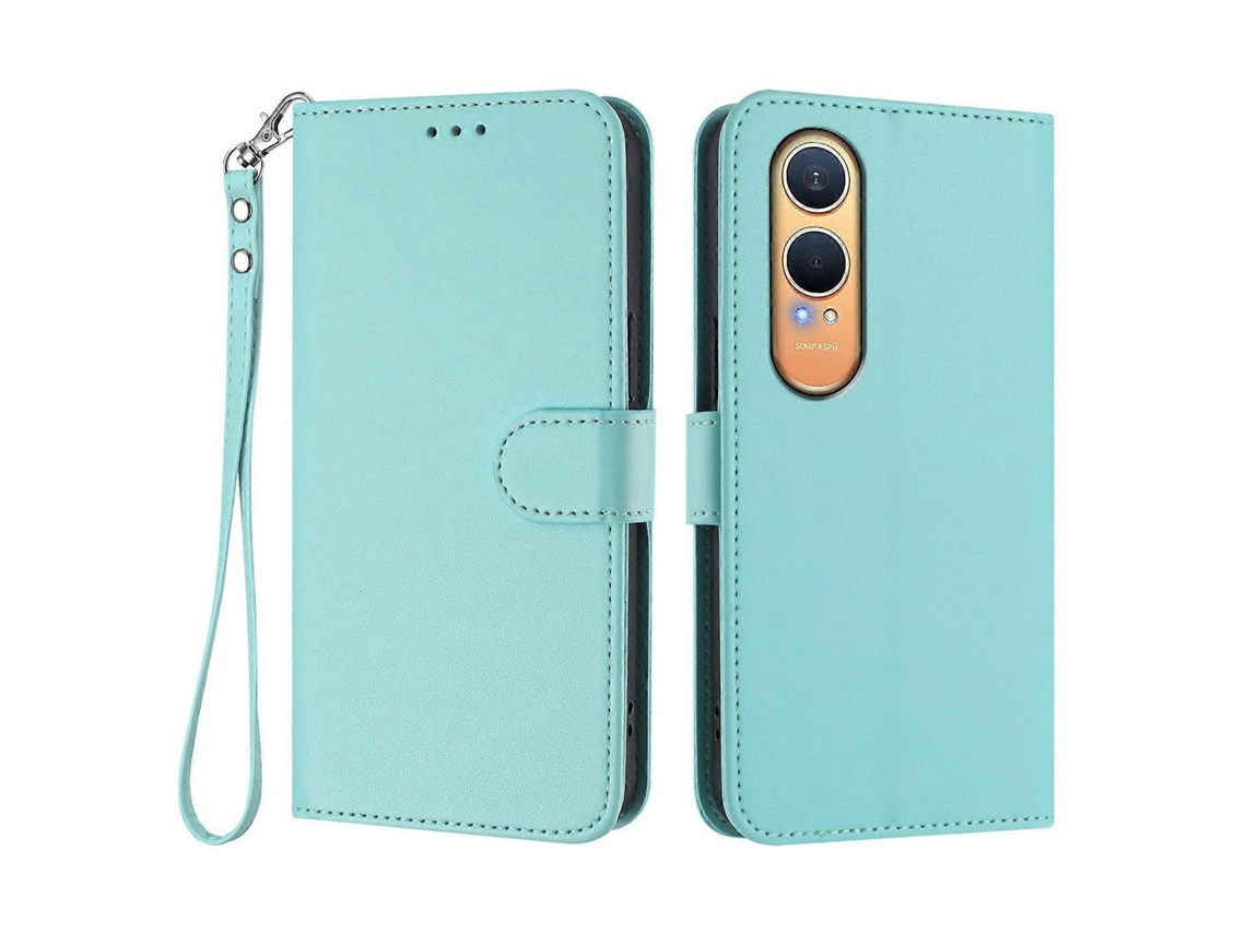Capa De Couro Com Suporte E Alça De Pulso Para Oneplus Nord Ce4 Lite 5g