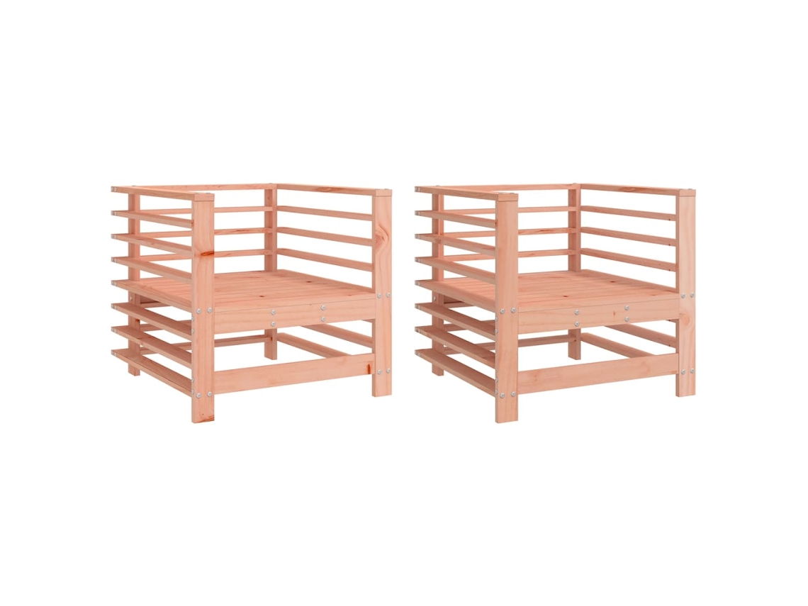 Garden Chair, Garden Chairs Vidaxl Marrom Madeira De Douglas (n/a)
