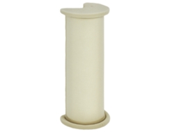 Tábua de Arranhar para Gatos, de Canto, Economia de Espaço, 35 Cm X 35 Cm X 85 Cm, Branco Creme Ge