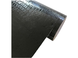 Película Adesiva De Vinil Com Textura Couro Preto Para Envelopamento
