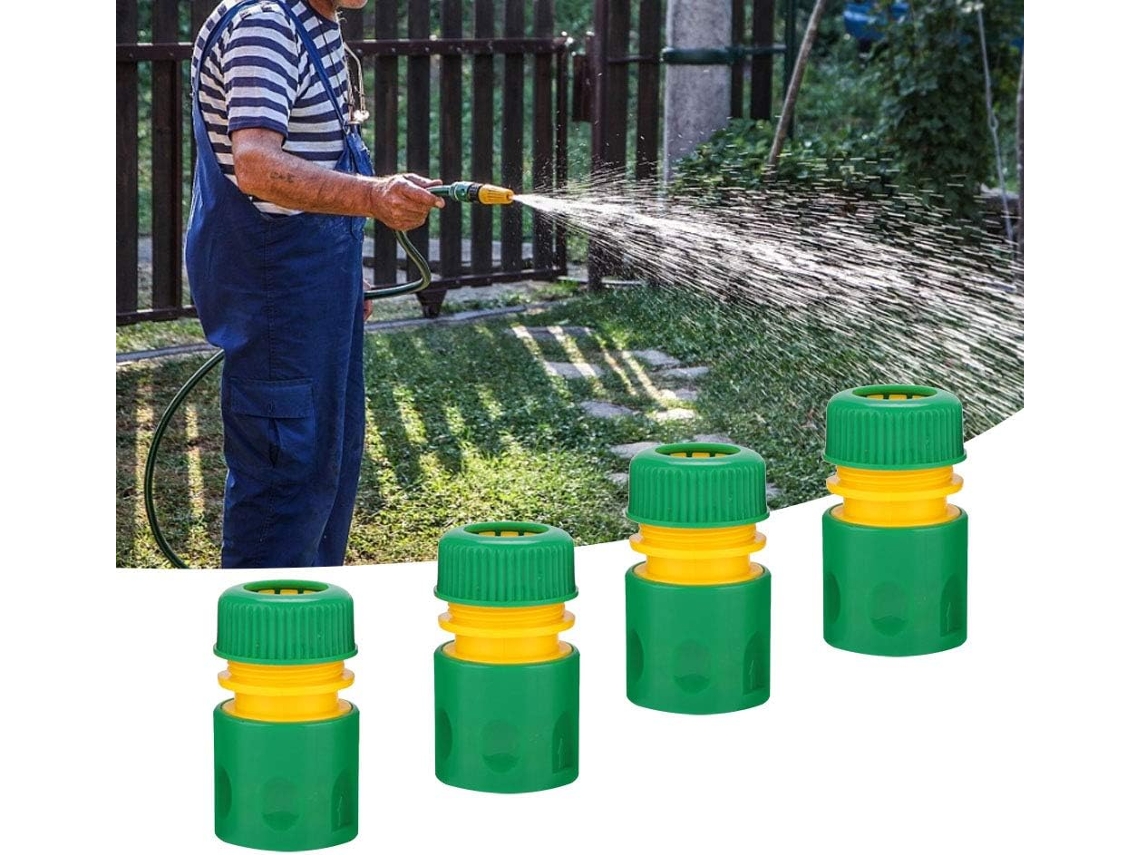 Conectores Rápidos De 1/2" Para Sistemas Irrigação Jardim, Pacote Com