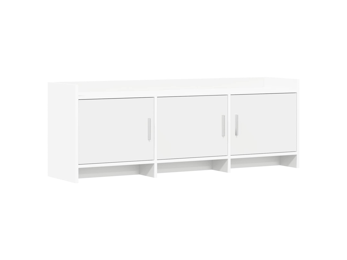 Vidaxl Gabinete para Tv 130 X 33 X 47 Cm Branco Derivados de Madeira