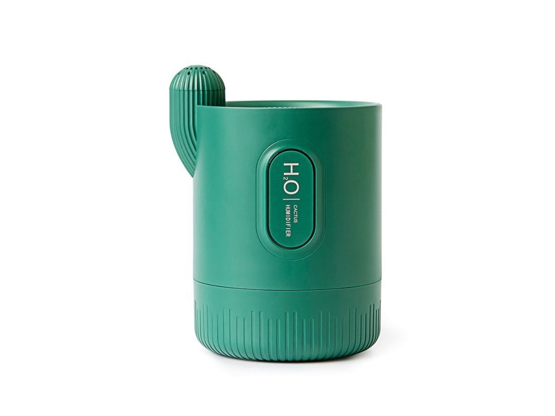 Umidificador de Cacto Nova Line, bateria USB, silencioso, luz noturna | S/MARCA