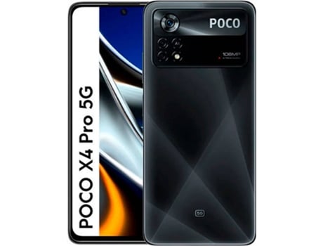 Smartphone XIAOMI Poco X4 Pro 5G (6.67'' - 6 GB - 128 GB - Preto)