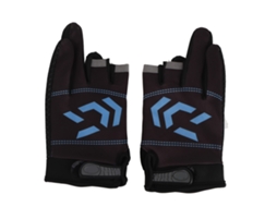 Luvas de Pesca Outdoor Touchscreen Anti deslizante Azul