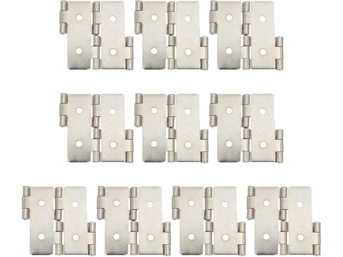 Dobradiças De Ferro Fundido Silenciosas Para Portas, 10 Peças,