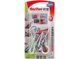 Pacote com 6 cavilhas redondas Fischer 6 x 30