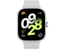 Smartwatch XIAOMI Redmi Watch 4 (Bluetooth - Até 18 dias de autonomia - Prateado)
