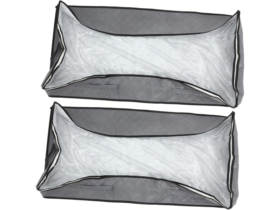 Sacos Organizadores para Guardar Roupas e Roupa de Cama Embaixo Da, Conjunto 2 Peças, Feitos CHABERLU