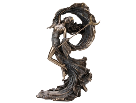 Figura Decorativa BY SIGRIS Deusa grega  nyx