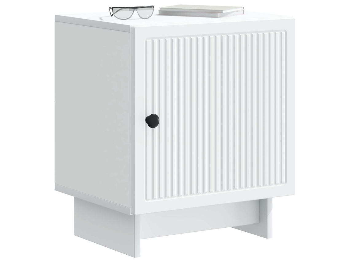 Armário de Cabeceira 2 Pcs Branco 43 X 34,5 X 50 Cm MAISON EXCLUSIVE