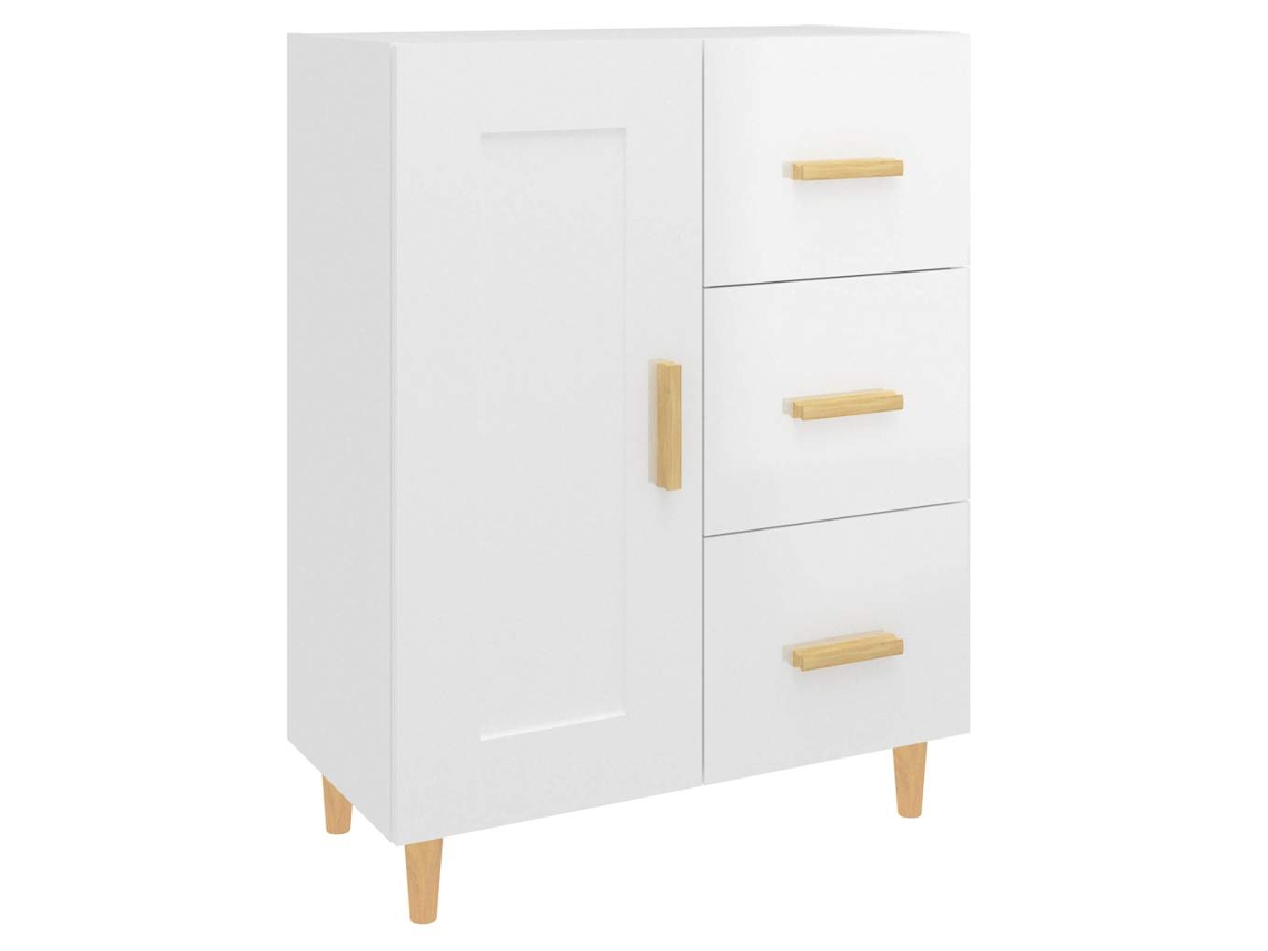 Sideboard, Sideboards Vidaxl Branco Madeira Processada (n/a)