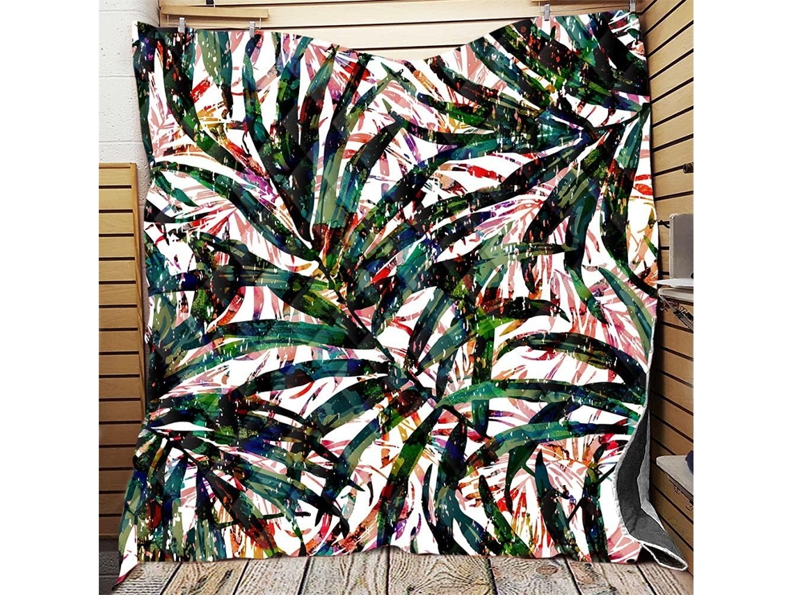 Colcha Acolchoada Fansu Capa de Cama Cobertor para Ar Condicionado Edredom Conjunto Estampada Sofá com Criança
