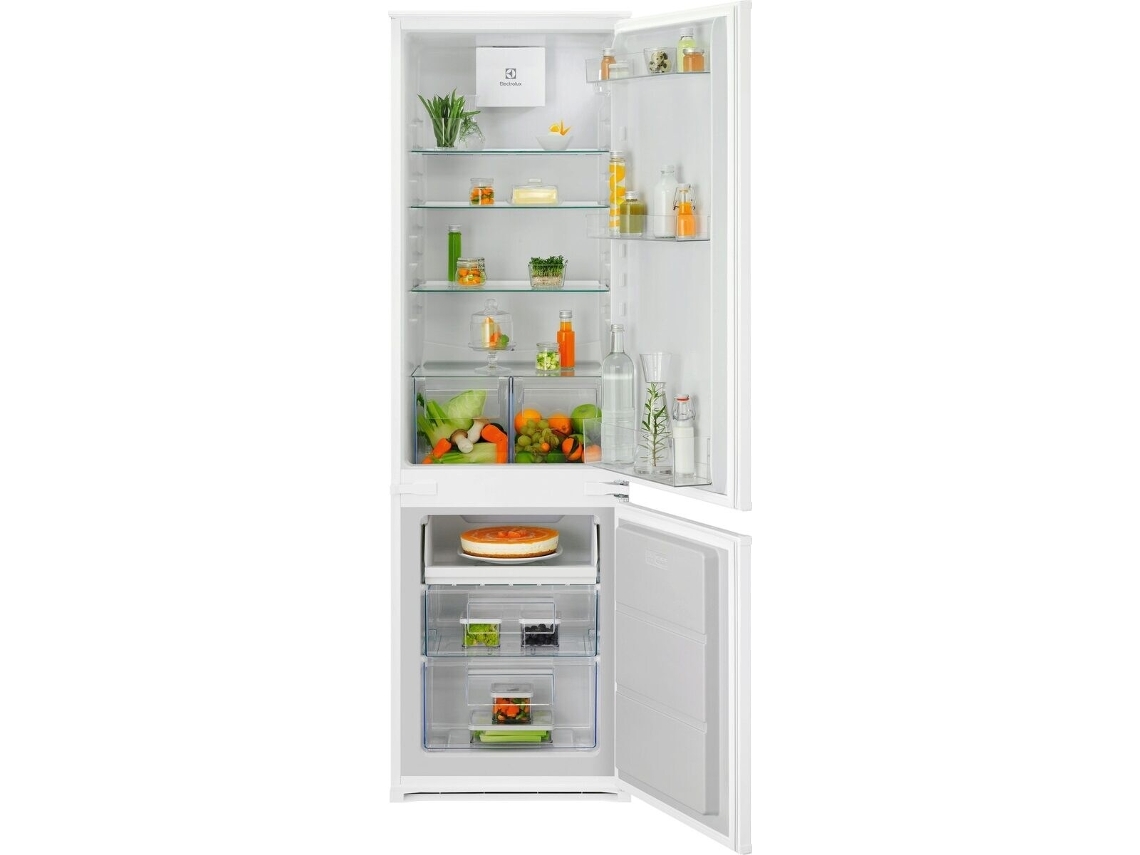 Frigorífico Combinado de Encastre ELECTROLUX LNA6DE18S  (Estático - 177,2 cm - 269 L - Branco)