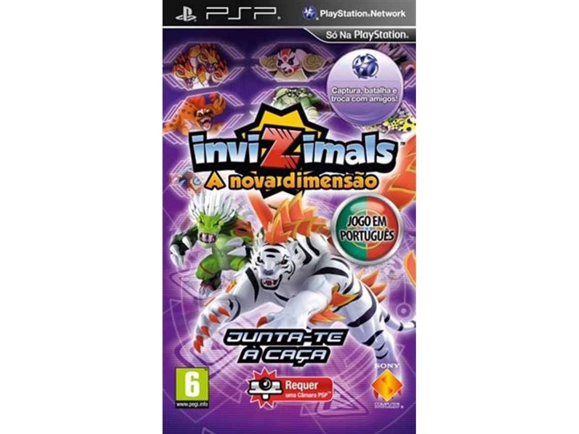 Invizimals: A Nova Dimensão - Psp (segundo-mão/Grau A)