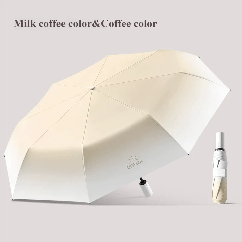 Guarda-chuva Automático Degradê (amarelo 6k), Guarda-chuva Duplo Extragrande, Dobrável