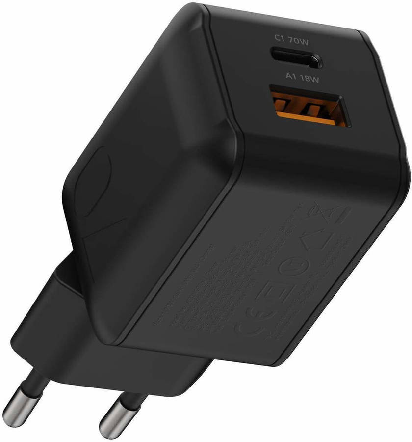 Carregador XTORM USB-C 70W - USB-A 18W