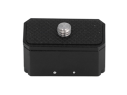 Placa de liberação rápida com parafuso de alumínio de 1/4" para Zhiyun Osmo Action Insta360
