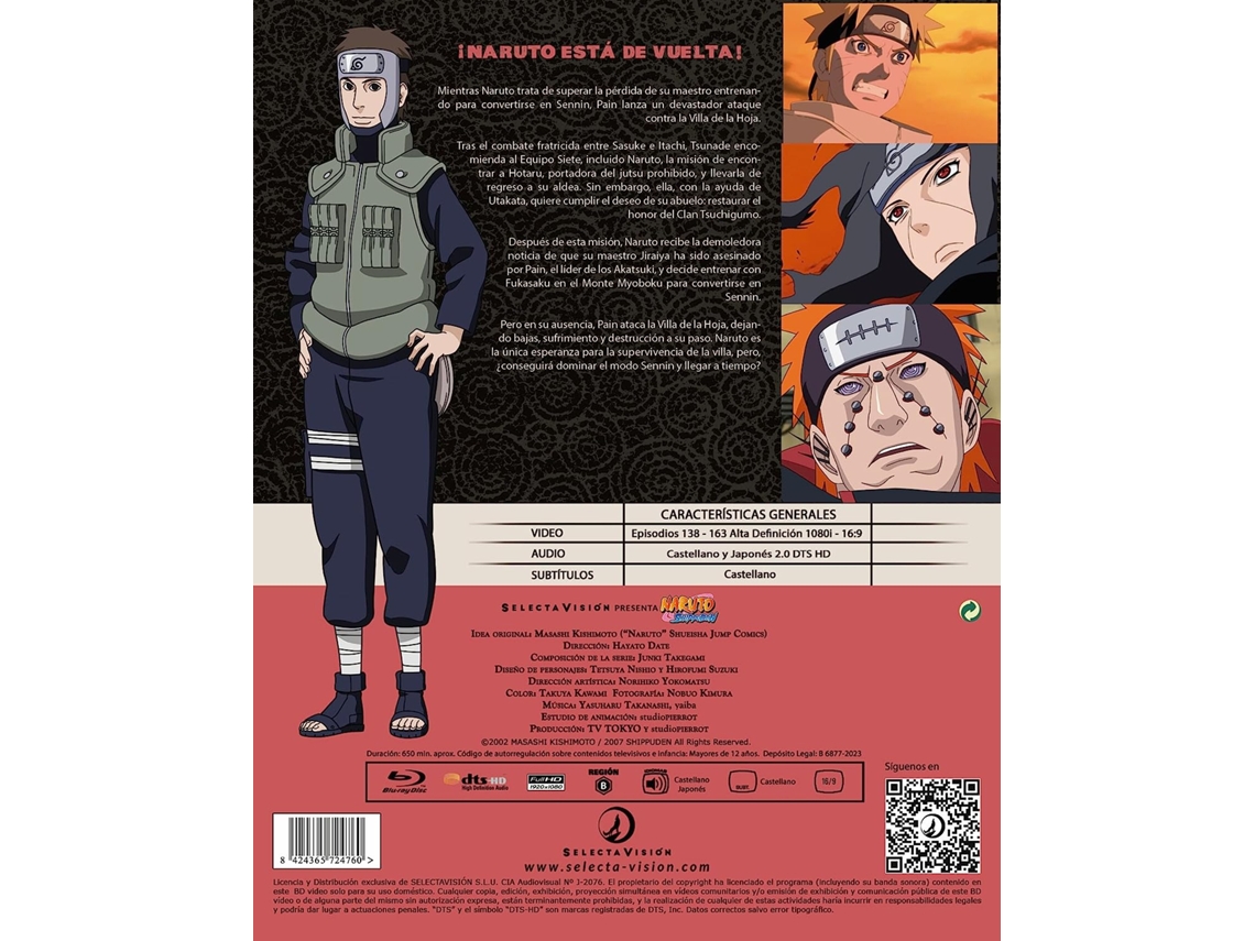 Naruto Box 9. Bluray