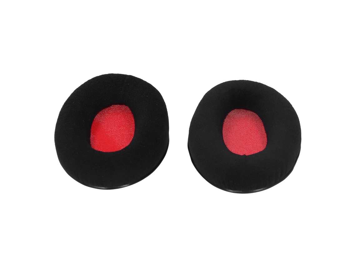 Almofadas De Ouvido Para Headset Hyperx Cloud Ii 2 Khx-hscp Substituição Texturizada Vermelha