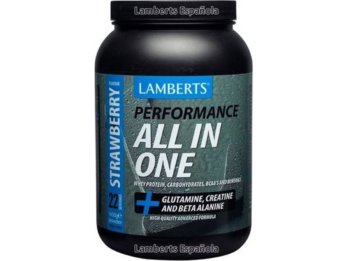 Suplemento Alimentar LAMBERTS All In One (1450 g (Morango))