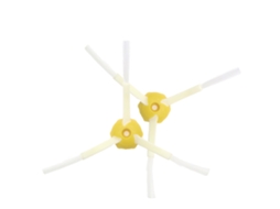 2pcs escova lateral de 3 braços para iRobot Roomba série 500 600 700 528 530 532 550 560 620 625 630 650 760 770 peças de aspirador de pó