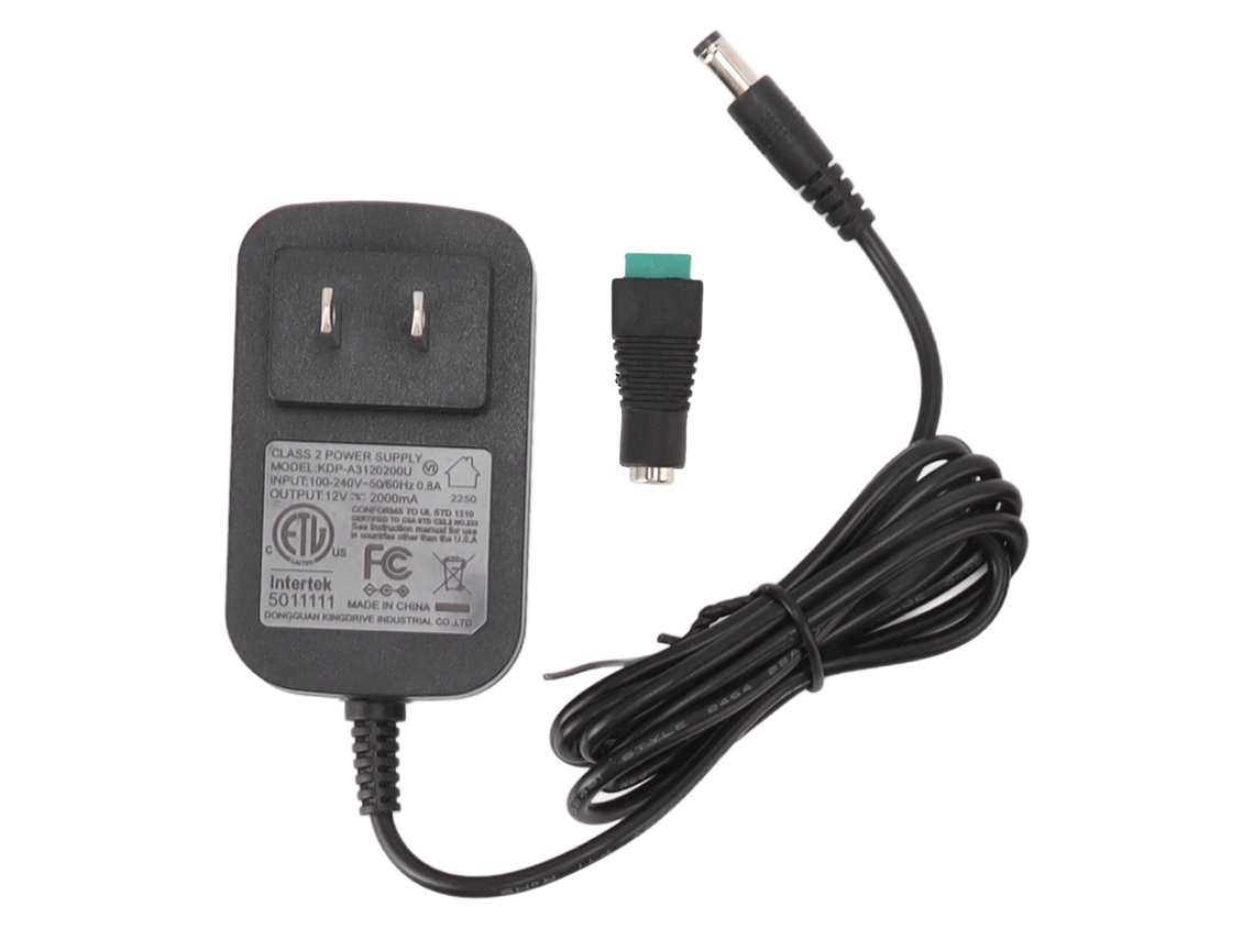 Rebe-adaptador Universal De Ca Para Cc 12v 2a Para Tiras Led, Monitores E Tvs, Carregador De Alimentação