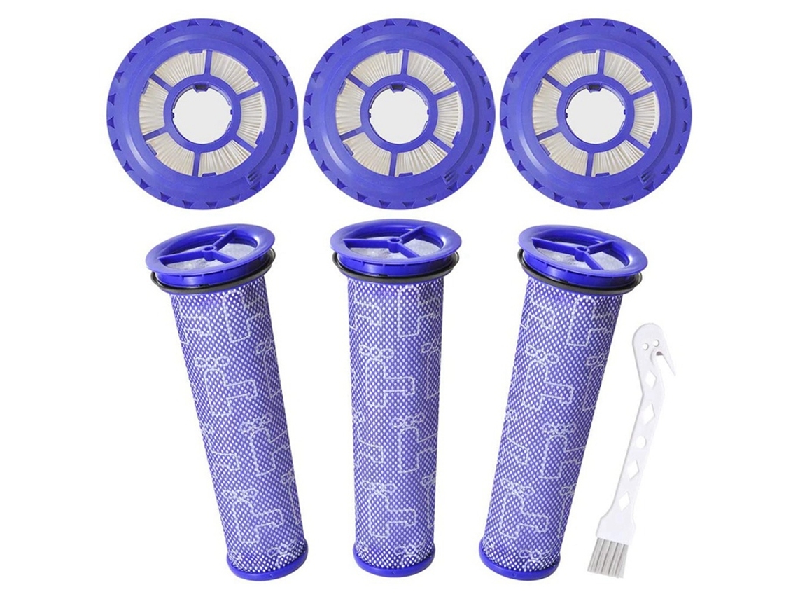 Filtro de vácuo de substituição de 6 pacotes para Dyson DC41 DC65 DC66 UP13 UP20 Animal substitui parte 920769-01 e 920640-01