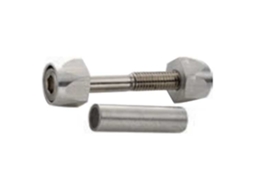 Parafusos de Fixação Da Sela M6 X 45 Mm Prateadofix Nippel