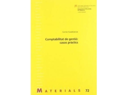 Livro Comptabilitat de gestió casos pràctics de Pastor I Mart Car Casablancas Albert