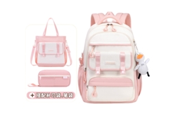Laxiscreed Mochila Escolar Grande Capacidade Leve E Resistente Para Jovens E Estudantes
