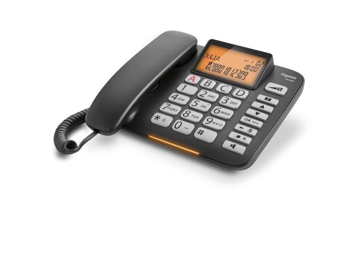 Gigaset Dl580 Telefone Fio Com Respondedor Automático Com Affi Siemens